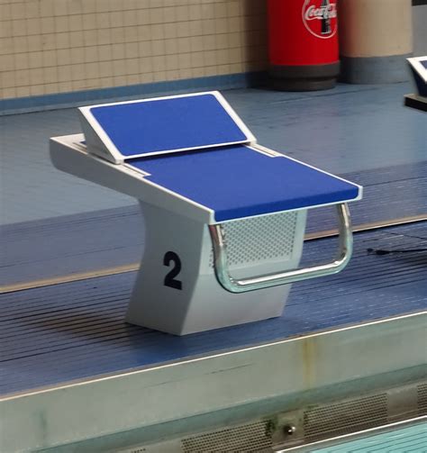 starting blocks for swimming pools.